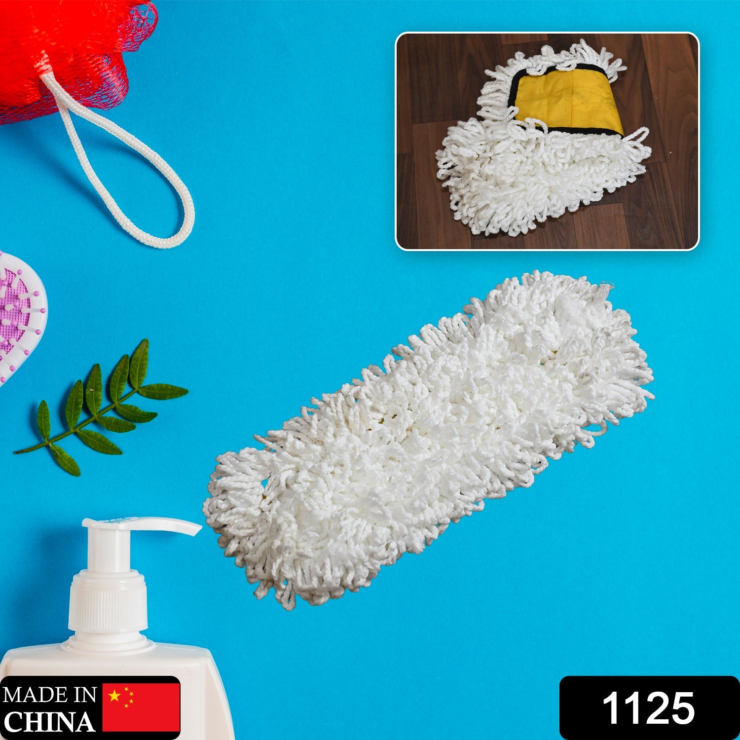 Dust mop head refill for cleaning and maintenance Dust mop head refill for cleaning and maintenance